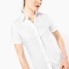 Chemise manches courtes sans repassage femme – Image 4