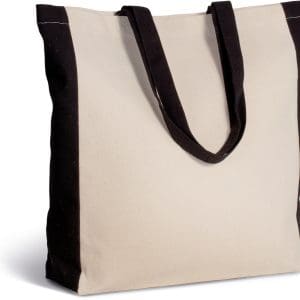 Sac cabas bicolore