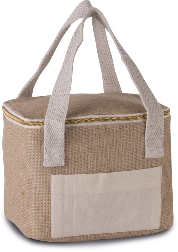 Sac isotherme en jute - petit modèle – Image 3