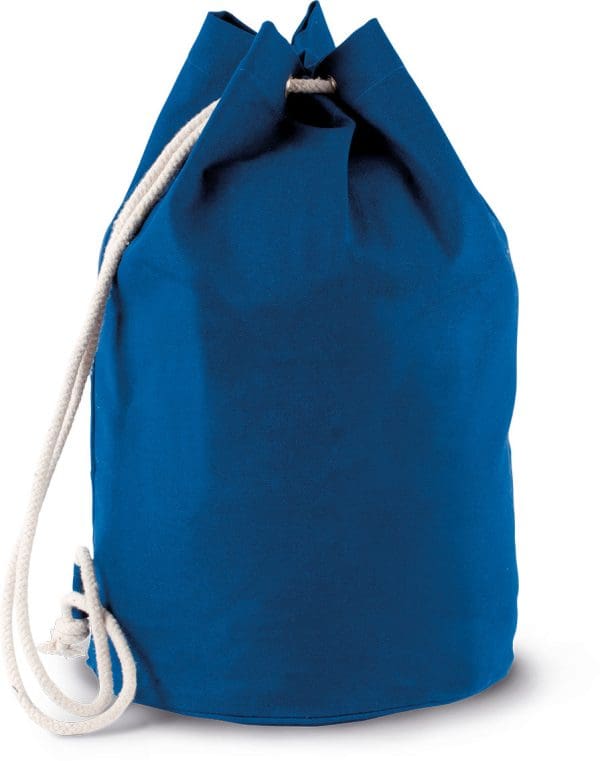 Sac marin en coton avec cordon