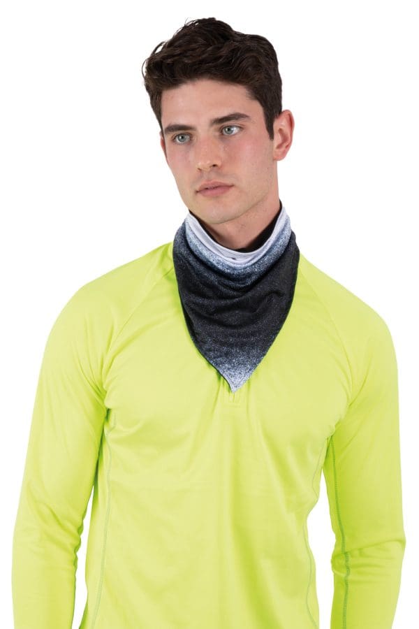 Bandana triangle avec doublure polaire