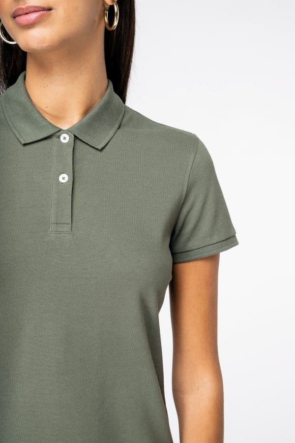 Polo écoresponsable maille piquée femme – Image 134