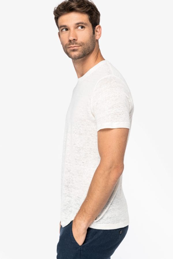 T-shirt en lin homme – Image 69