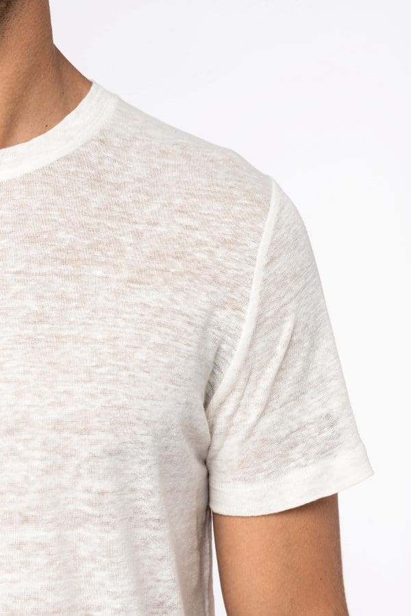 T-shirt en lin homme – Image 71