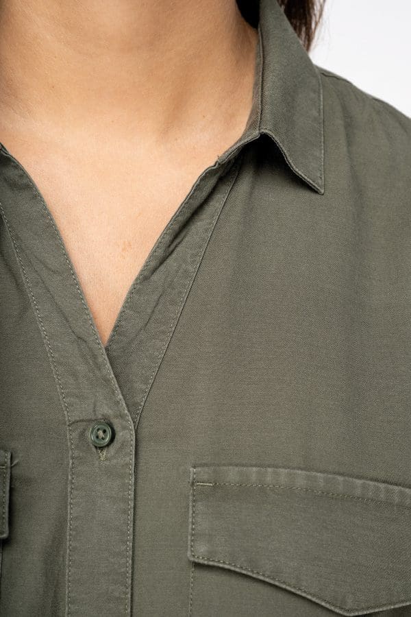 Chemise écoresponsable oversize en lyocell femme – Image 6