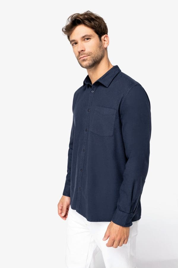Chemise écoresponsable en flanelle homme – Image 4