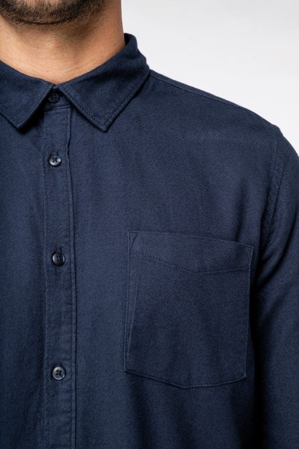 Chemise écoresponsable en flanelle homme – Image 6