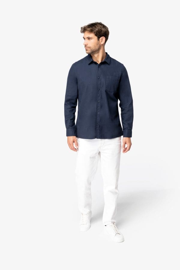 Chemise écoresponsable en flanelle homme – Image 3