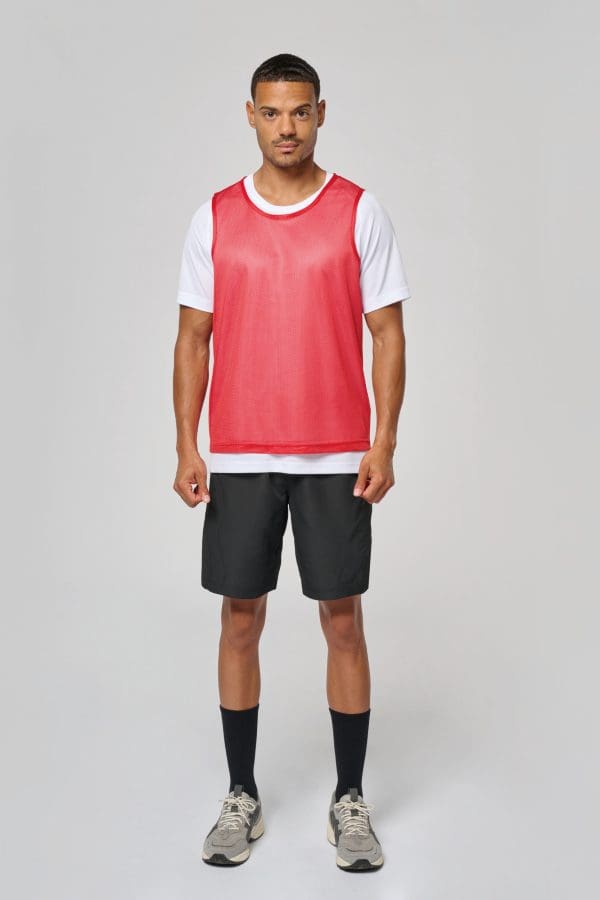 Chasuble en filet léger multisport unisexe – Image 3