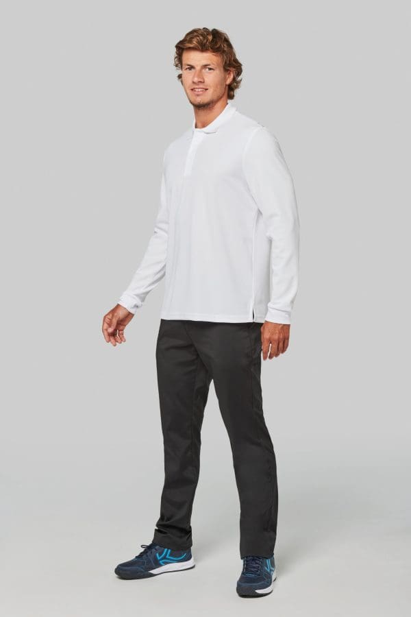 Polo manches longues Cool Plus® unisexe – Image 38
