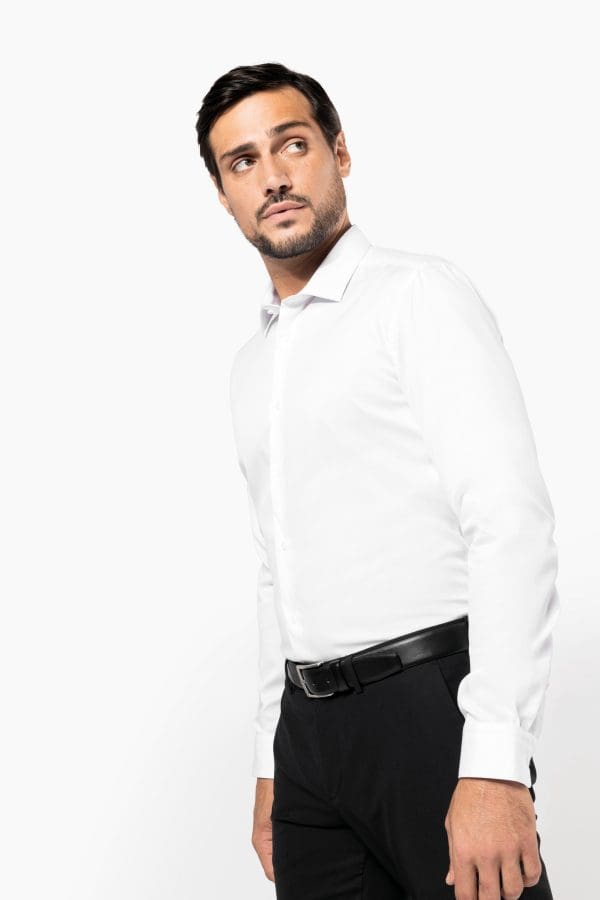 Chemise twill manches longues homme – Image 4