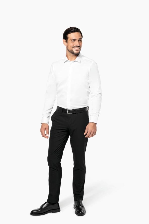 Chemise twill manches longues homme – Image 5