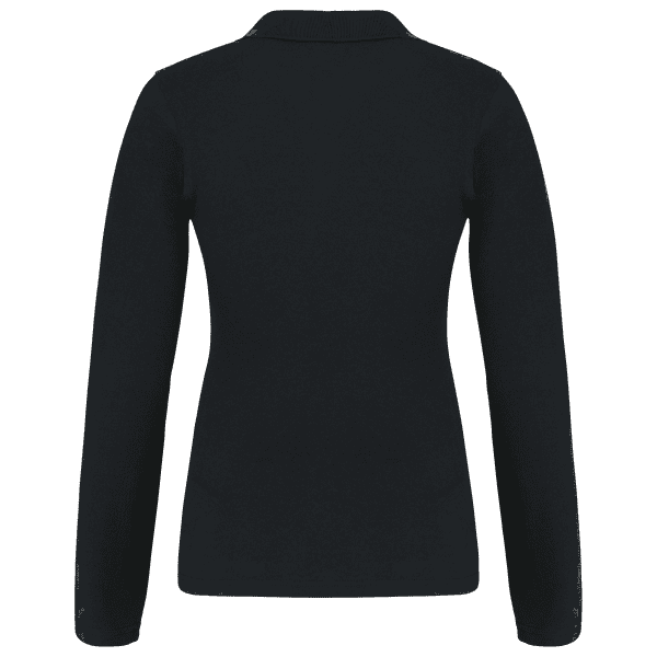 Polo piqué manches longues femme – Image 231