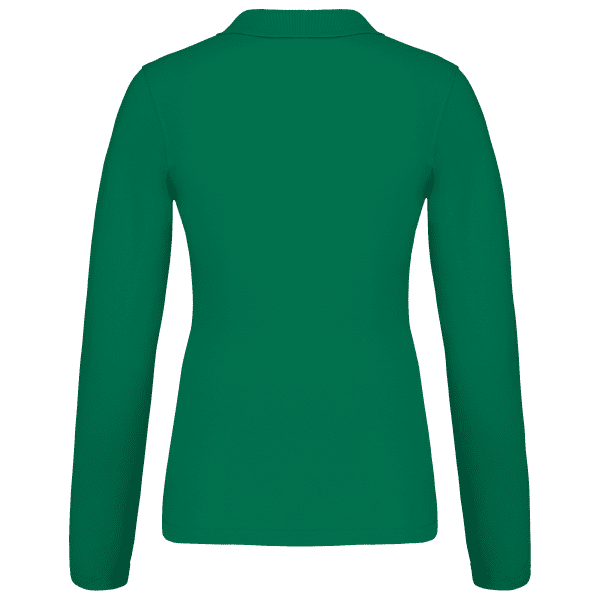 Polo piqué manches longues femme – Image 287