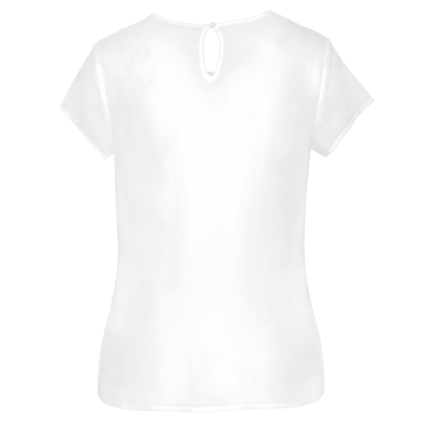Blouse crêpe manches courtes femme – Image 37