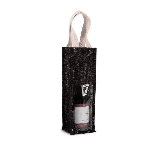 Sac porte-bouteille en jute – Image 4