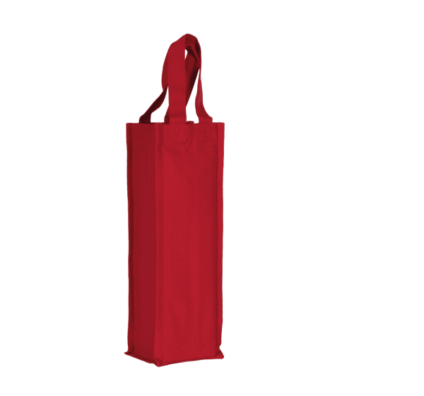 Sac porte-bouteille en coton canvas – Image 3