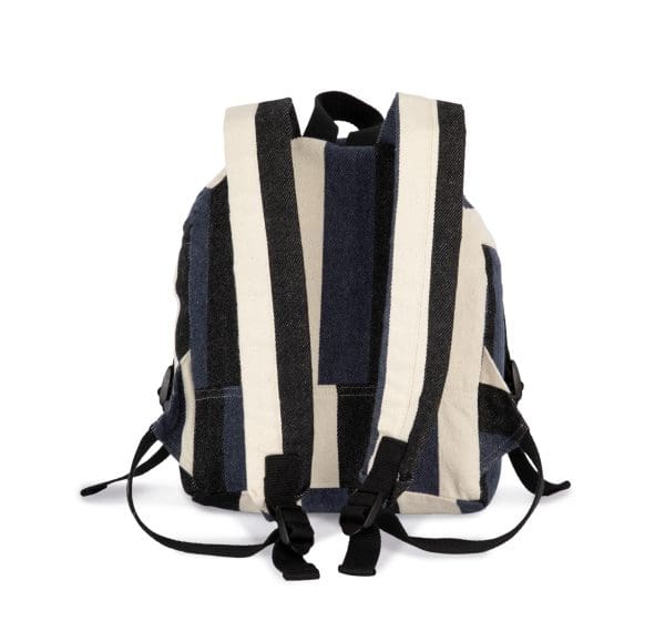Sac à dos recyclé - Motif rayé – Image 3
