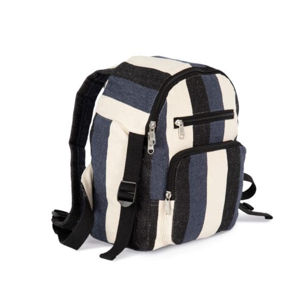 Sac à dos recyclé - Motif rayé – Image 4