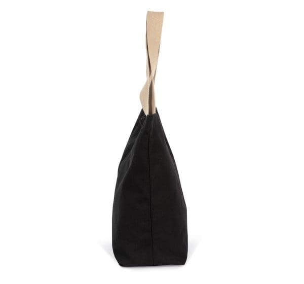 Grand sac shopping recyclé à fond plat – Image 11