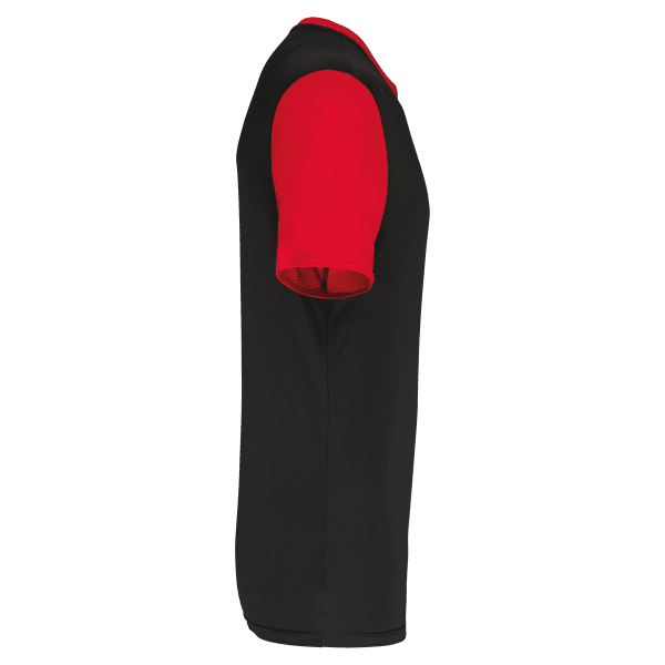 Maillot manches courtes bicolore enfant – Image 4