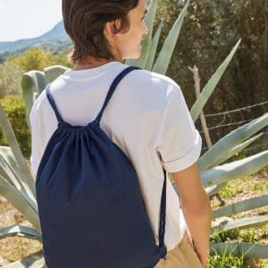 Sac de gym en coton premium