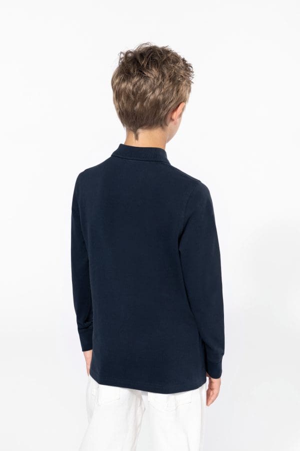 Polo manches longues enfant – Image 70