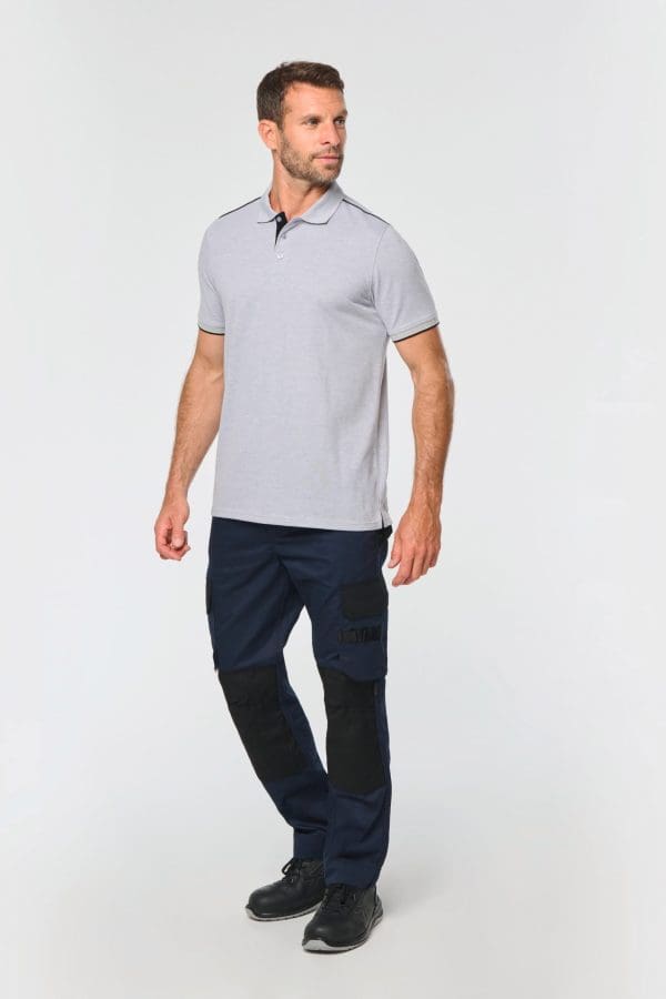 Polo Day To Day contrasté manches courtes homme – Image 352