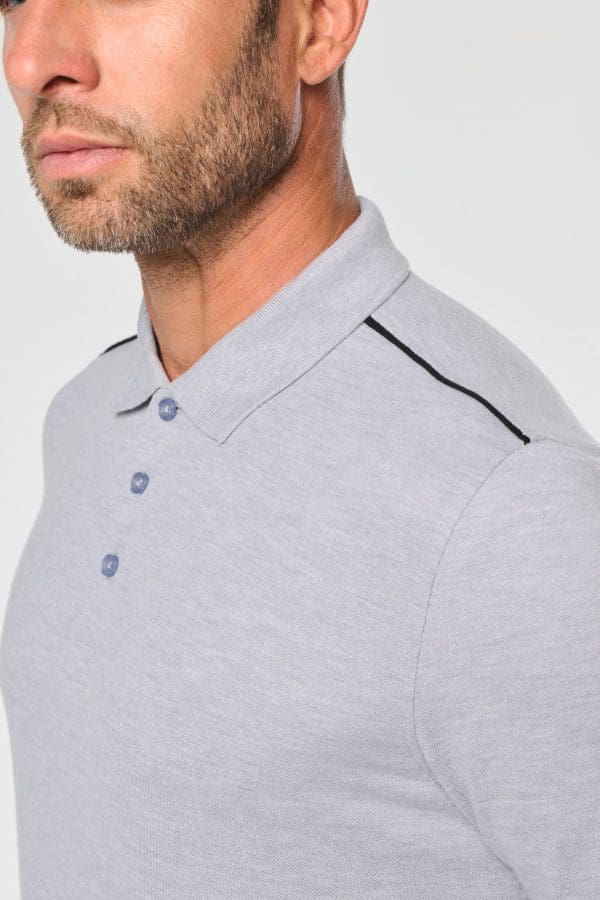 Polo Day To Day contrasté manches courtes homme – Image 353