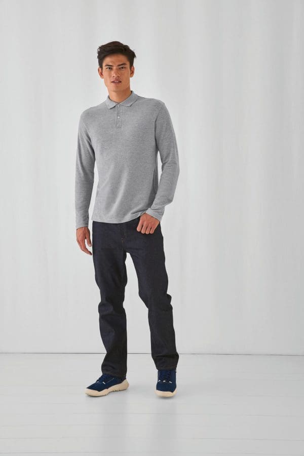 Polo homme ID.001 manches longues – Image 229