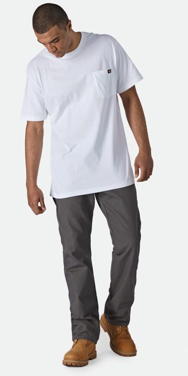 T-shirt poche logo homme (WS436)