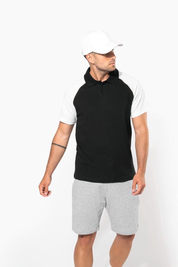 Polo baseball manches courtes – Image 344