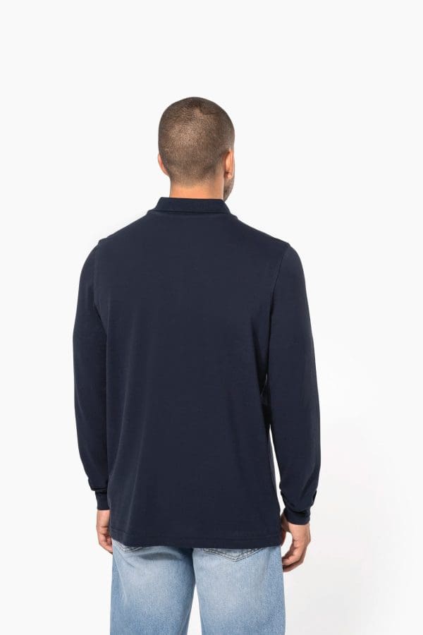 Polo piqué manches longues homme – Image 413