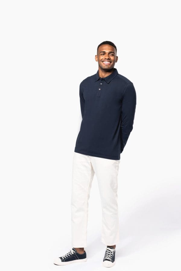 Polo jersey manches longues homme – Image 425