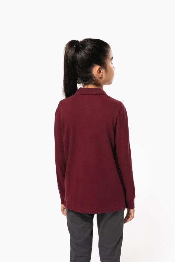 Polo manches longues enfant – Image 527