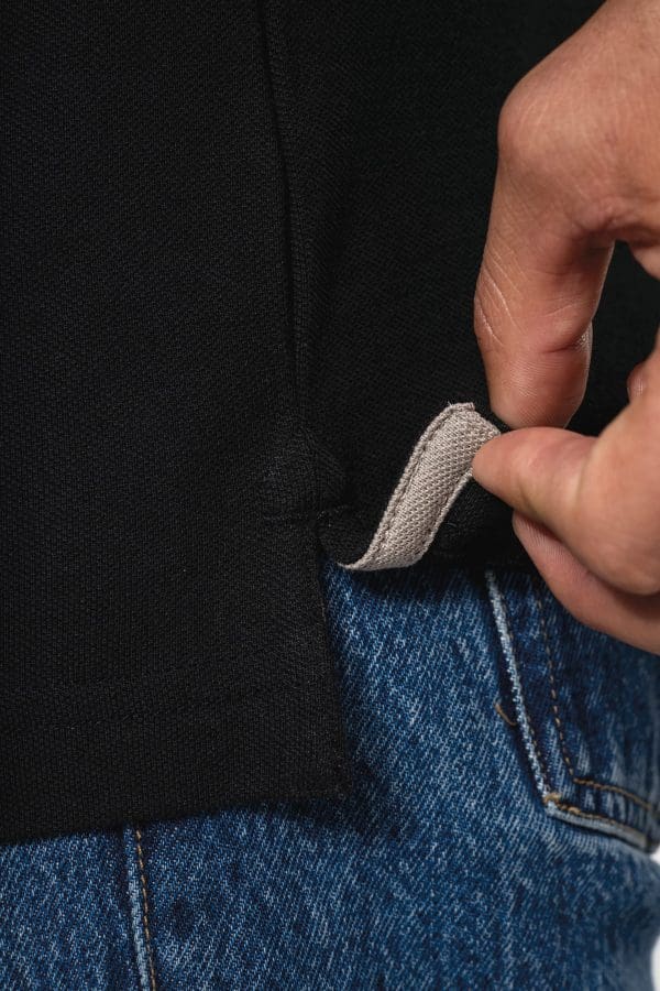 Polo maille piquée manches longues homme – Image 139