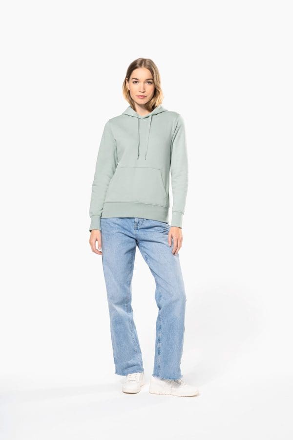 Sweat-shirt écoresponsable à capuche femme – Image 652