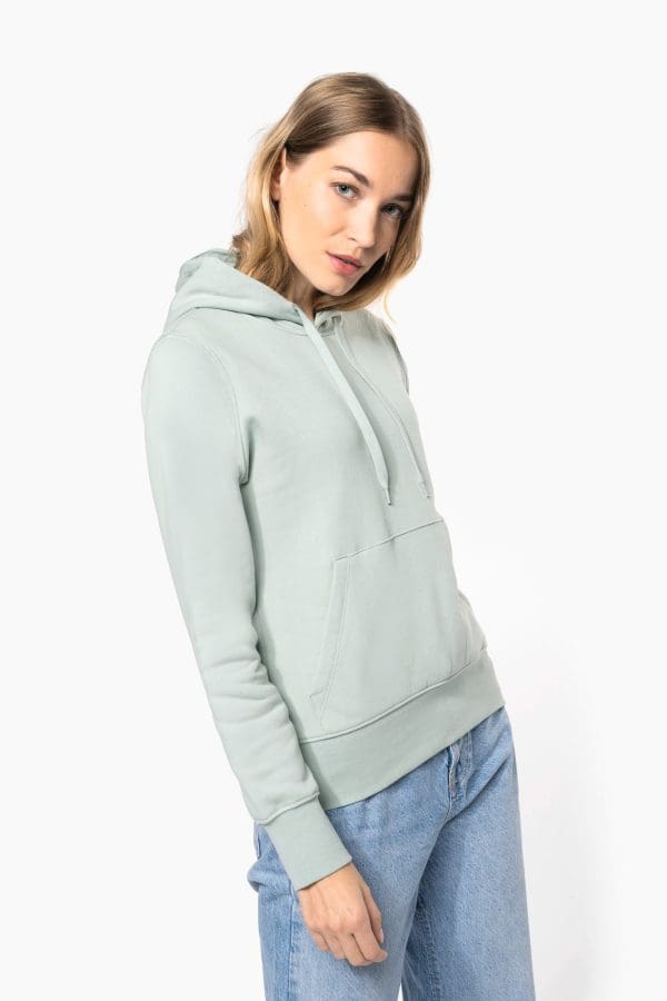 Sweat-shirt écoresponsable à capuche femme – Image 646
