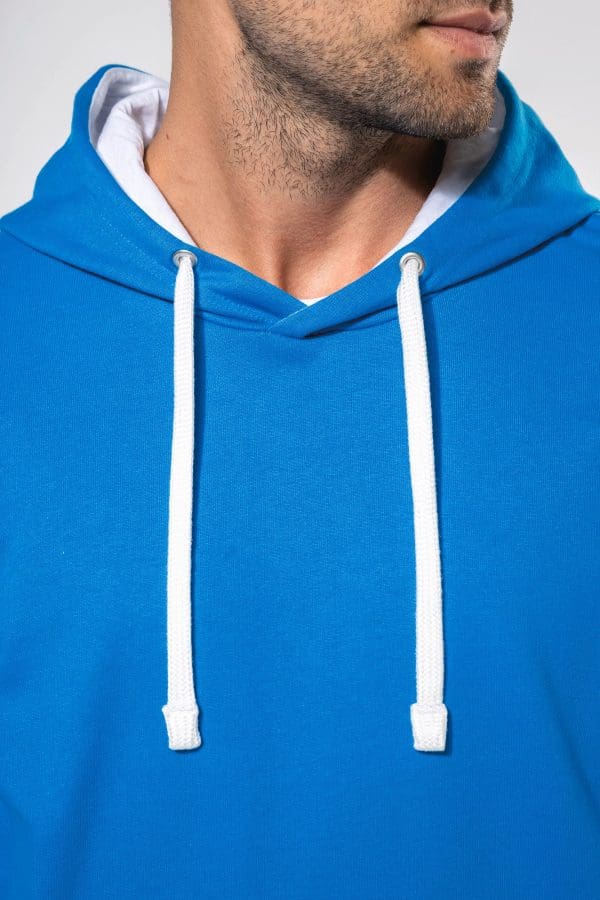 Sweat-shirt capuche contrastée homme – Image 1069