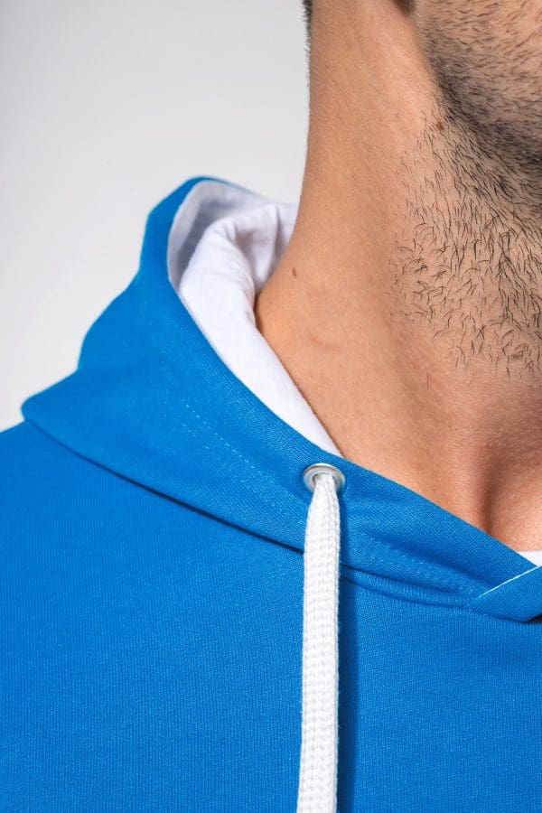 Sweat-shirt capuche contrastée homme – Image 1071