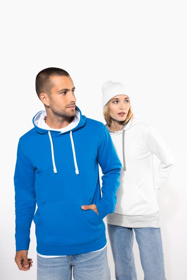 Sweat-shirt capuche contrastée homme – Image 1075