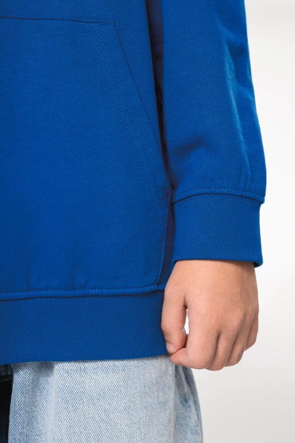 Sweat-shirt capuche contrastée enfant – Image 365