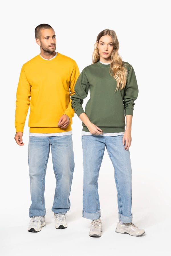 Sweat-shirt col rond unisexe – Image 2105