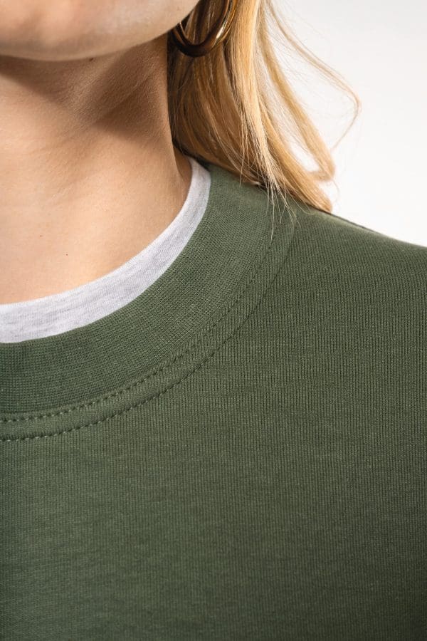 Sweat-shirt col rond unisexe – Image 2100