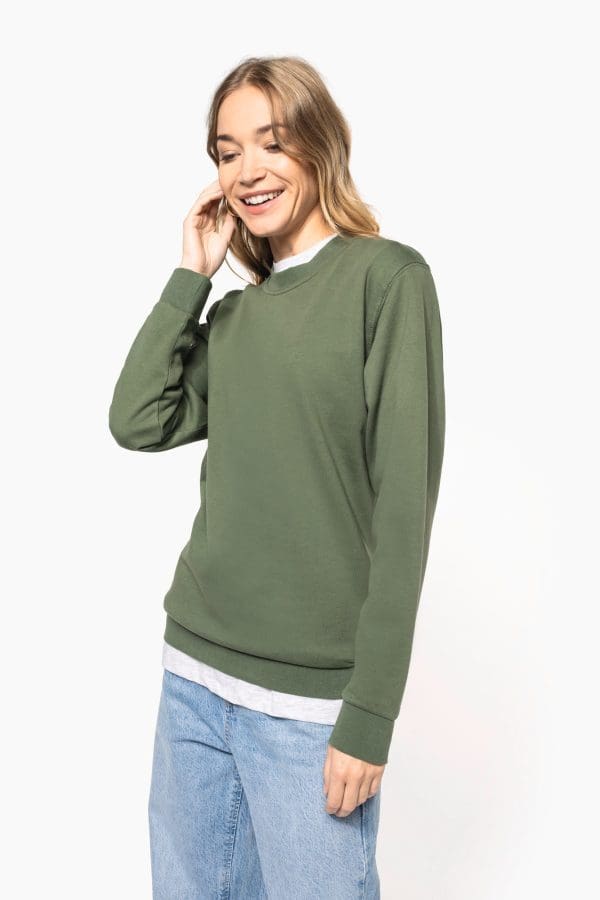 Sweat-shirt col rond unisexe – Image 2097