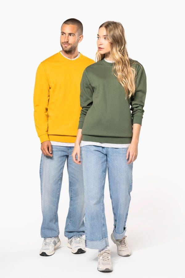 Sweat-shirt col rond unisexe – Image 2104