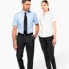 Chemise manches courtes sans repassage femme – Image 79