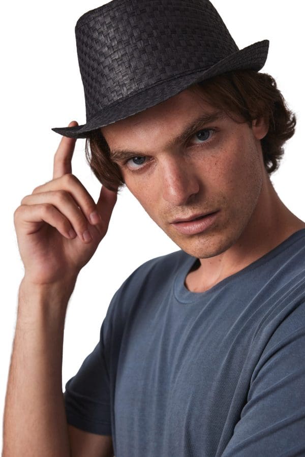 Chapeau de paille style Panama rétro – Image 18