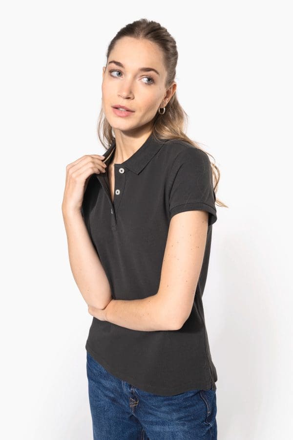 Polo vintage manches courtes femme – Image 172