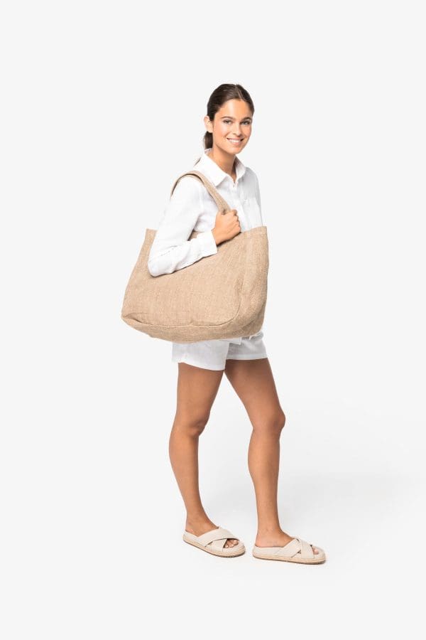 Sac shopping en jute – Image 5
